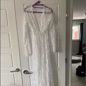 Maternity shoot robe